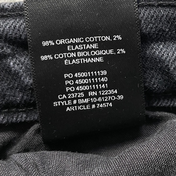 DENIM FORUM Yoko High Waist Jeans Button Fly 28 - Picture 11 of 11